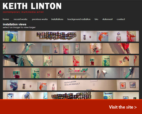 Contemporary Website Design: Keith Linton