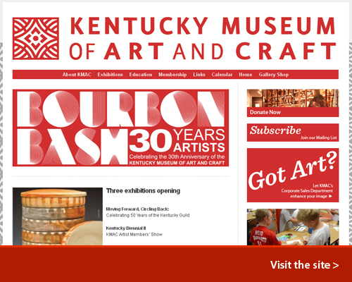 Contemporary Website Design: Kentucky Museum of Art and Design
